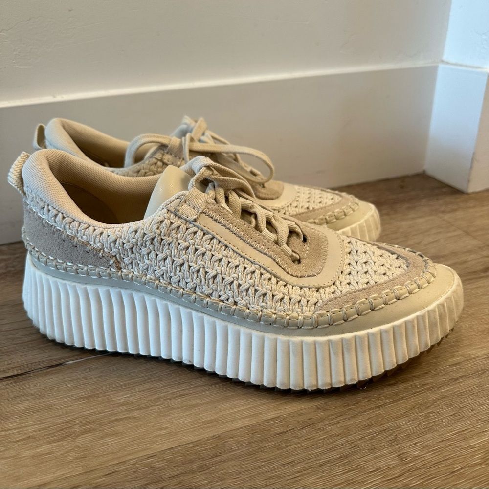 Dolce Vita Dolen Sneakers in Sandstone Knit size 8.5 - Picture 10 of 16